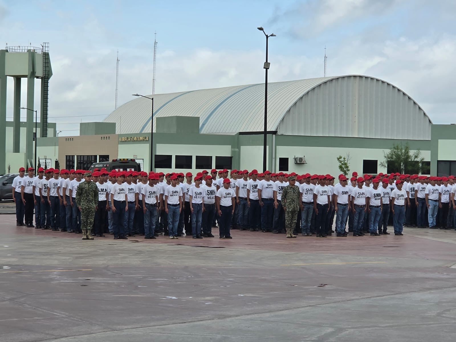 Concluye con éxito el adiestramiento del SMN en Nuevo Laredo