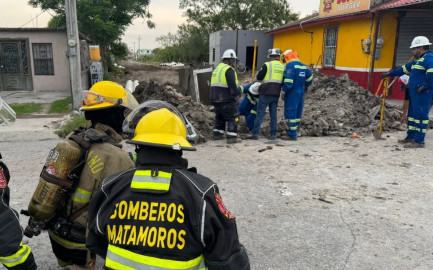 Evacúan kínder en Matamoros por fuga de gas natural