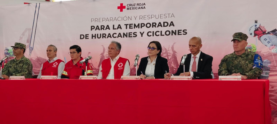 CNPC y Cruz Roja refuerzan alianza ante temporada de ciclones 2026