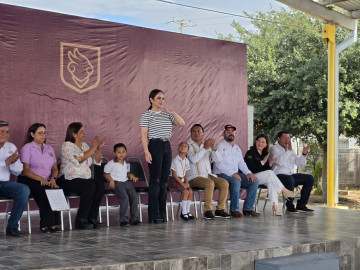 Invierten más de un millón de pesos para mejorar el jardín de niños "Herma Rocha"