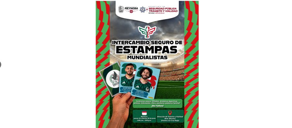 Invita Carlos Peña Ortiz al segundo Intercambio Seguro de Estampas Mundialistas