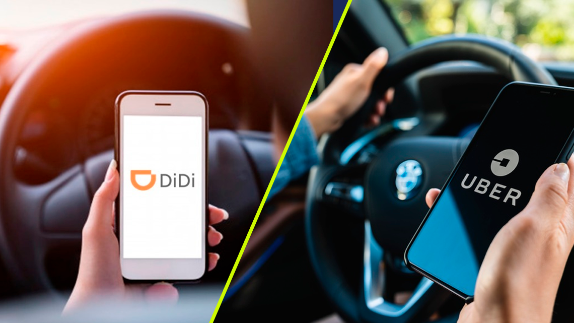 Aumenta regularización de plataformas Uber y DiDi