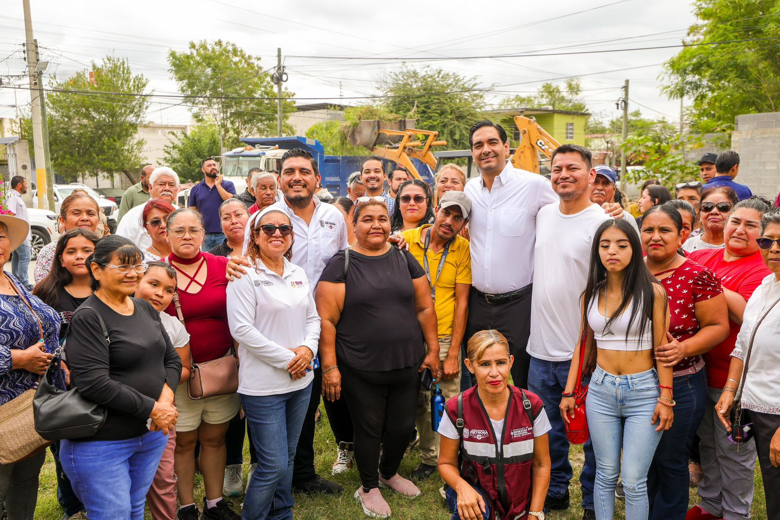 Antonio Chávez destaca presencia permanente de cuadrillas en las colonias de Reynosa