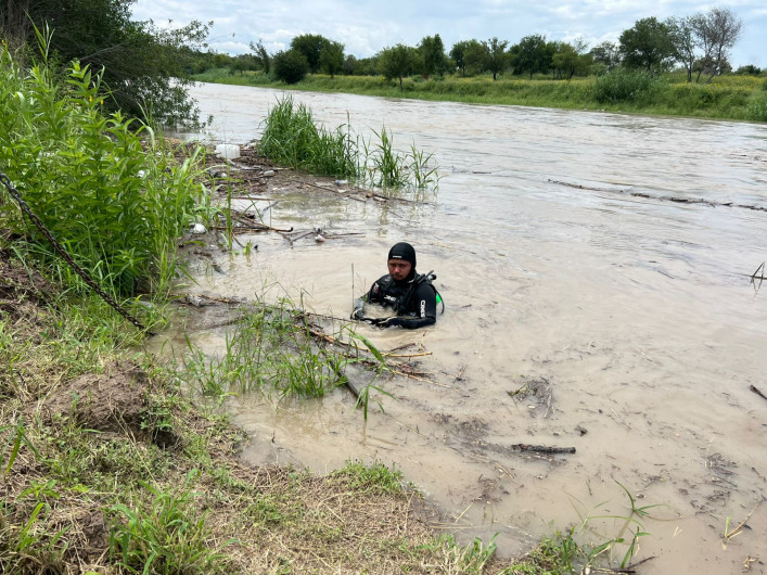 Comapa refuerza acciones preventivas ante incremento del nivel del Rio Bravo