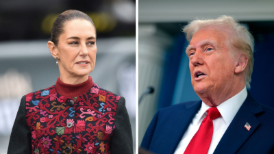 Trump asegura que Sheinbaum está “muy asustada” por los cárteles