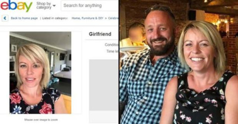 Decide vender a su novia en eBay y, ¡recibe ofertas!
