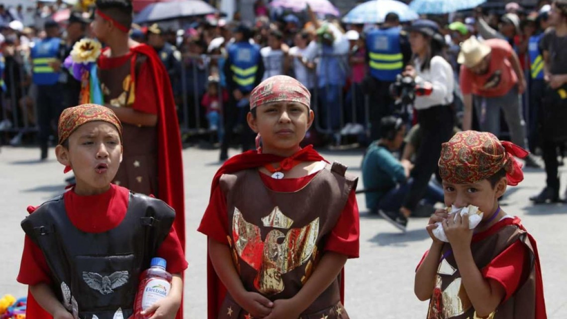 Realizan la 176 Representación de Cristo en Iztapalapa
