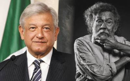 Lamenta AMLO muerte del artista Francisco Toledo 