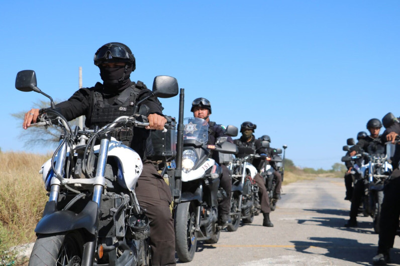 Recibe Guardia Estatal capacitación de manejo de unidades motorizadas