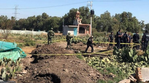 Localizan toma clandestina de combustible en Otumba