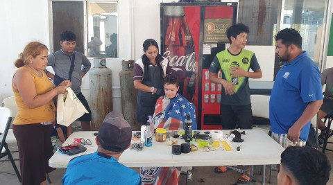 Capacita Instituto Tamaulipeco de Capacitación para el Empleo a migrantes en Reynosa y Matamoros