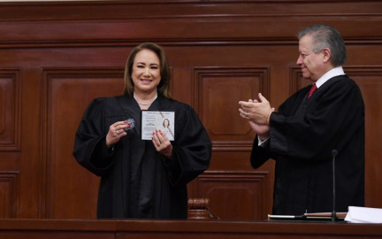Yasmín Esquivel se compromete a vigilar la autonomía del Poder Judicial