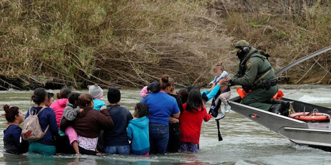 Patrulla Fronteriza salva a pequeño de ahogarse en Río Bravo