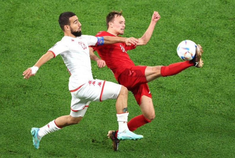 Dinamarca y Túnez igualan 0-0 en su debut en el Mundial