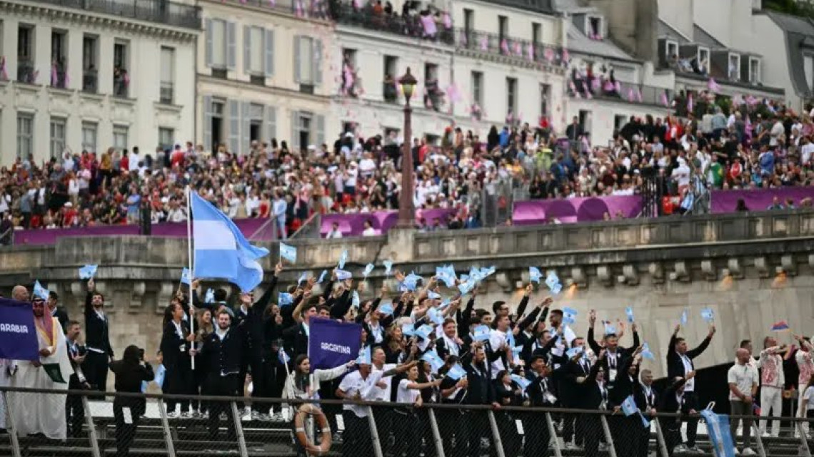¡A lo grande!: Celebran ceremonia inaugural de los Juegos Olímpicos París 2024