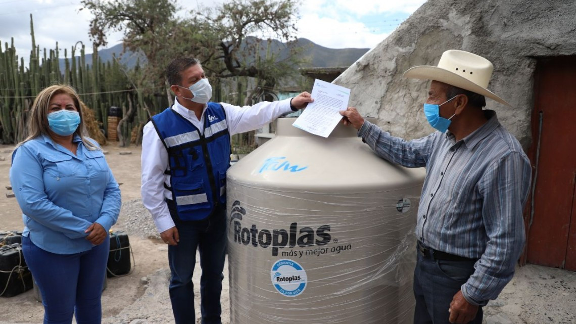 GobTam y Sebien lleva beneficios a familias de  Bustamante