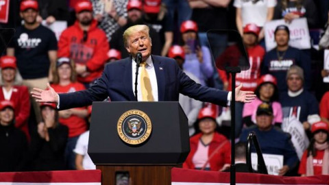 Trump arremete contra Parásitos y Brad Pitt