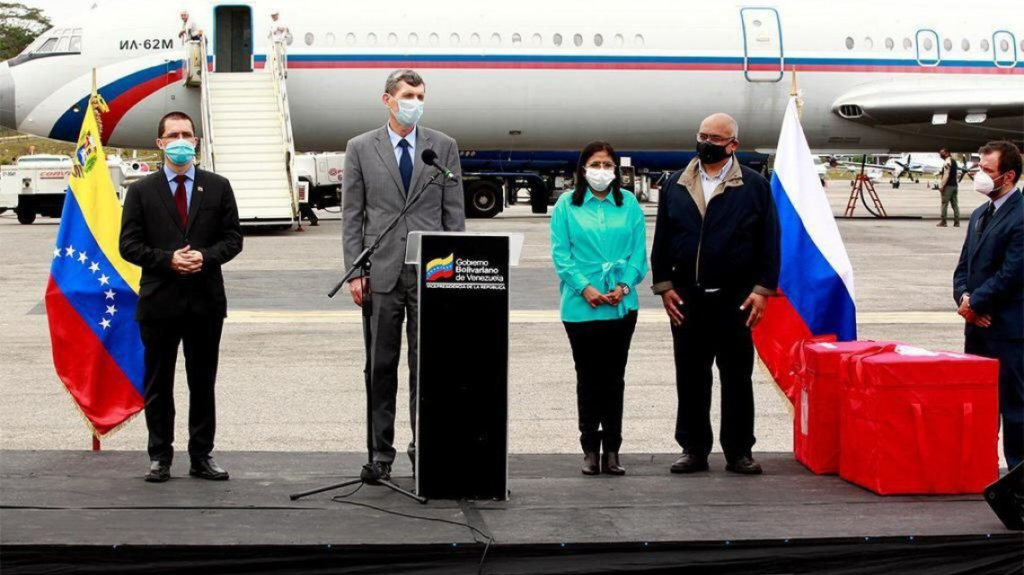 "¡Llegó la Sputnik V!": Maduro agradece a Rusia por la vacuna contra el coronavirus