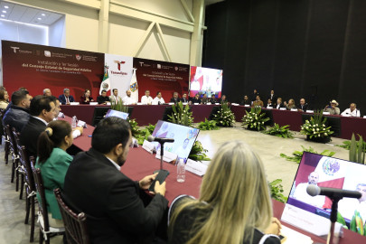 Preside gobernador instalación del Consejo Estatal de Seguridad Pública de Tamaulipas