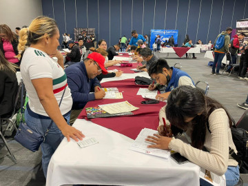 Realizan primer feria del empleo en Reynosa