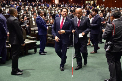 Hugo Rafael Ruiz, primer persona ciega en llegar al Congreso