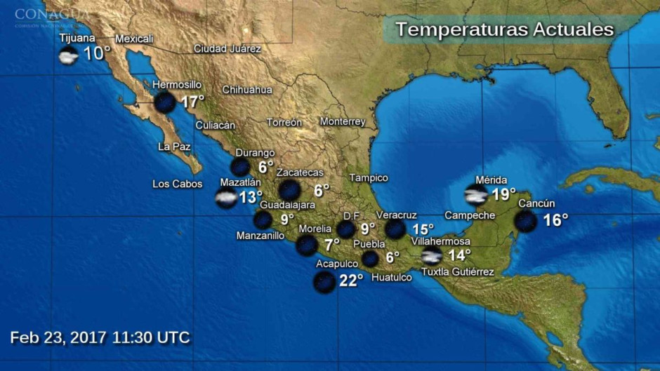 Prevén clima estable en gran parte del país