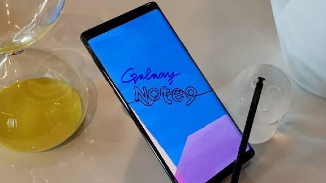 Y ya está aquí el nuevo Galaxy Note9