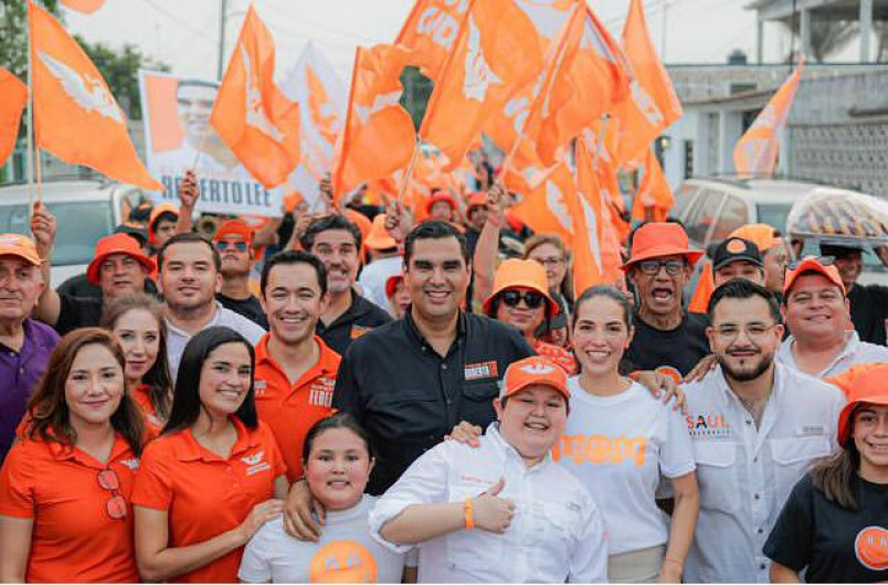 Roberto Lee cierra campaña desde La Cruz, agradeciendo a las familias de Matamoros 