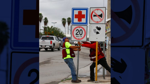 Trabaja Gobierno de Carlos Peña Ortiz en mantenimiento general de Reynosa