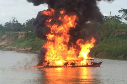 Estallido en barco deja 15 heridos en Brasil