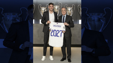 Fede Valverde renueva con el Real Madrid hasta 2027
