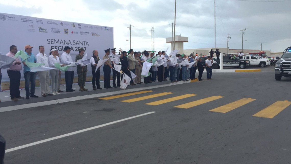 Alcalde de Matamoros garantiza seguridad durante Semana Santa 