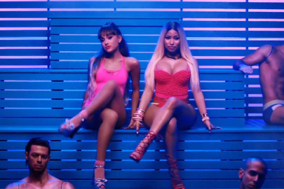 Ariana Grande comparte 'teaser' con Nicki Minaj 