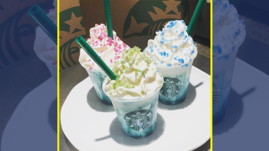 Llega el “Crystal Ball Frappuccino” de Starbucks