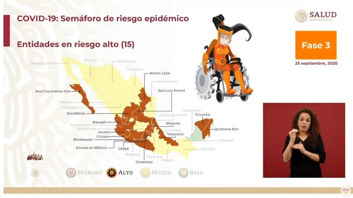 Campeche, primer estado en pasar a semáforo verde de riesgo epidémico COVID-19 