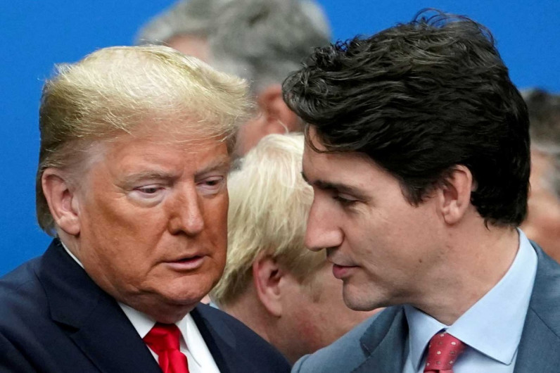 Trudeau “es un doble cara”: Trump