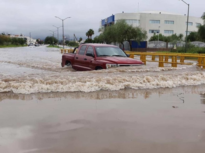 Sonora en alerta azul y verde por ‘Narda’