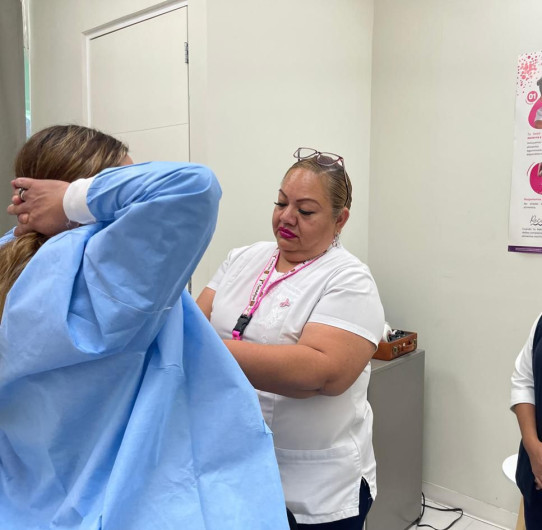 Realiza SST Campaña Intensiva de Prevención de Cáncer de Mama