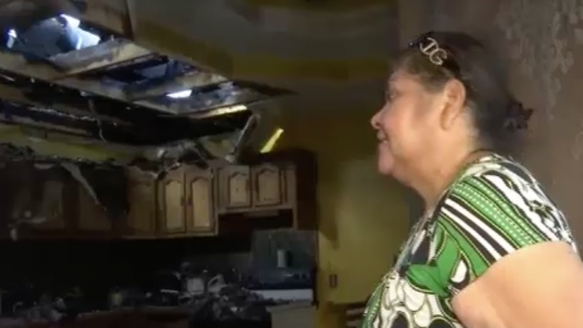 Familia lo pierde todo, tras incendio 