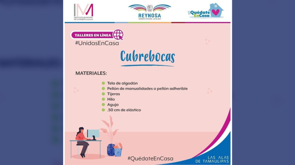 Instructoras del IMM imparten cursos online para mujeres