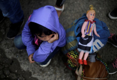 Activistas protestan ante los malos tratos hacia los niños migrantes