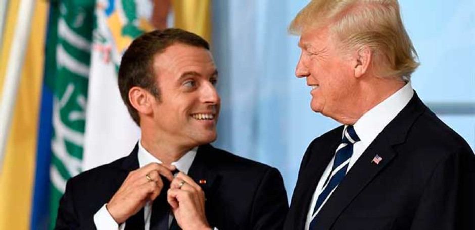 Macron revela su relación personal “muy fuerte” con Trump 