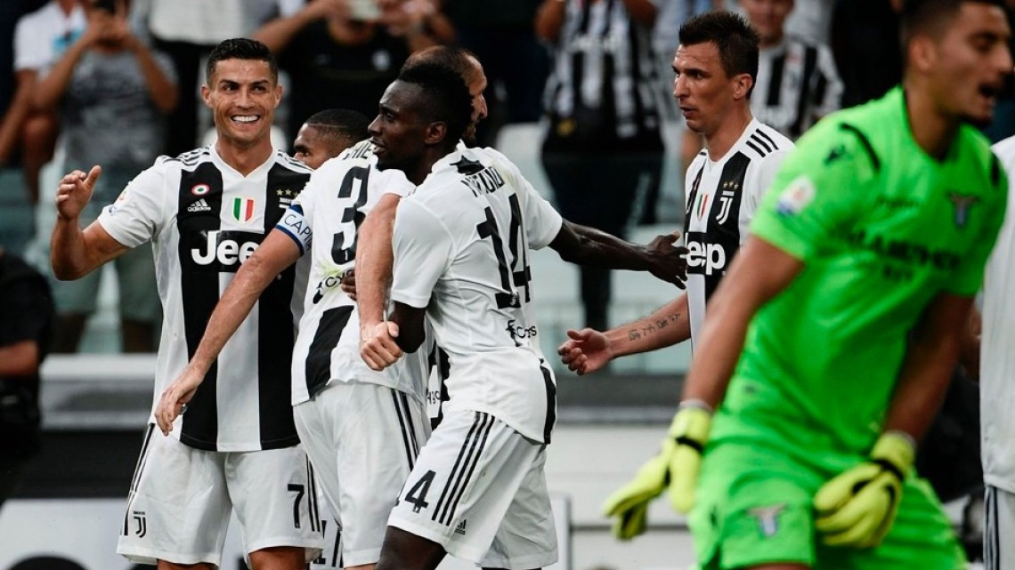 Juventus vence 2-0 a la Lazio 