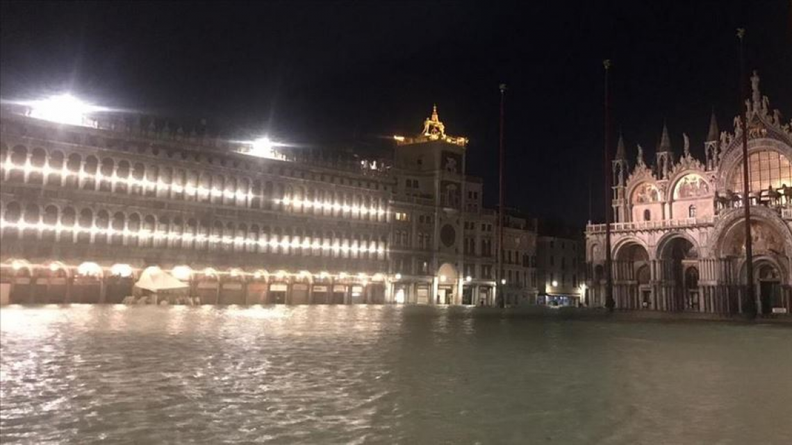  Declaran estado de emergencia en Venecia tras inundaciones
