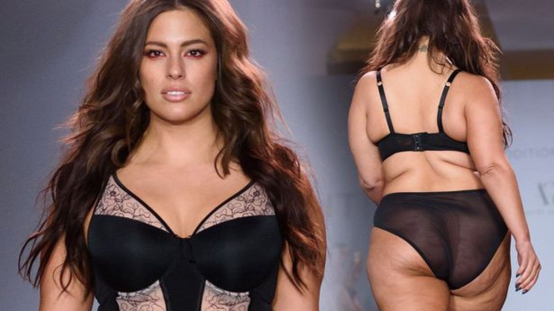 Ashley Graham, una modelo ´curvy´ de las mejores pagadas 