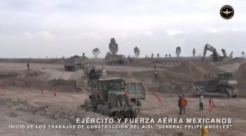 Inician los trabajos de construcción del Aeropuerto Internacional de Santa Lucía