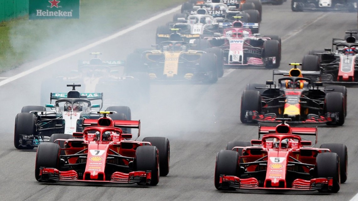 Lewis Hamilton se lleva en el GP de Italia, Checo Pérez termina en octava posición