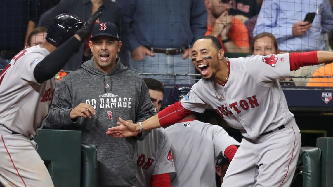 Boston campeón de la ALCS y va a la Serie Mundial
