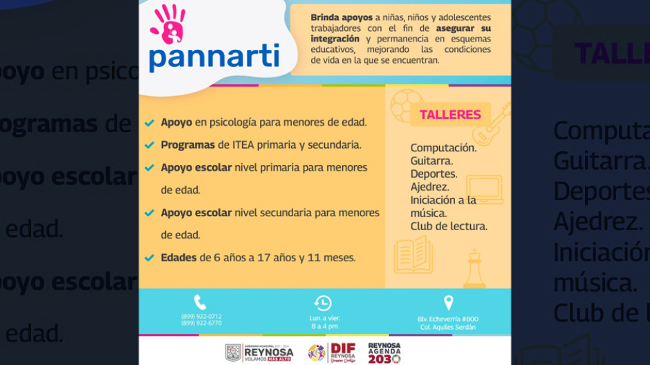 Reintegra DIF Reynosa a menores al sistema educativo