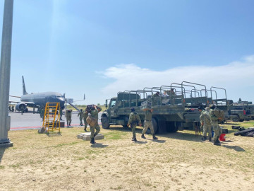 Arriban Unidades en refuerzo a Nuevo Laredo